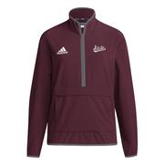  Mississippi State Adidas Sideline Woven 1/4 Zip Pullover