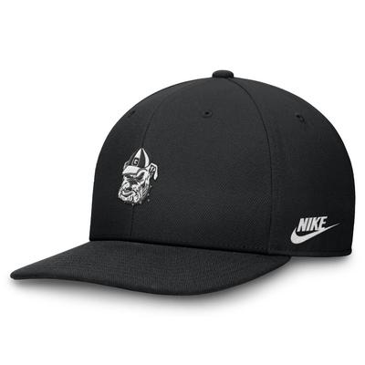 Georgia Nike Vintage Dri-Fit Pro Structured Square Bill Cap