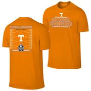  Tennessee 2024 Ncaa College World Series Nat Champs Men's Bracket Tee
