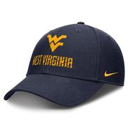  West Virginia Nike Rise Structured Snapback Cap