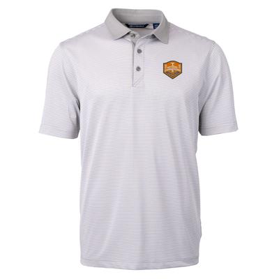 Tennessee Cutter & Buck CWS Virtue Eco Micro Stripe Polo