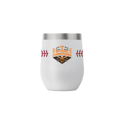 Tennessee 2024 NCAA College World Series Nat Champ 12oz Stemless Tumbler
