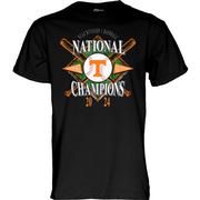  Tennessee 2024 Ncaa College World Series Nat Champs Crossbats Tee
