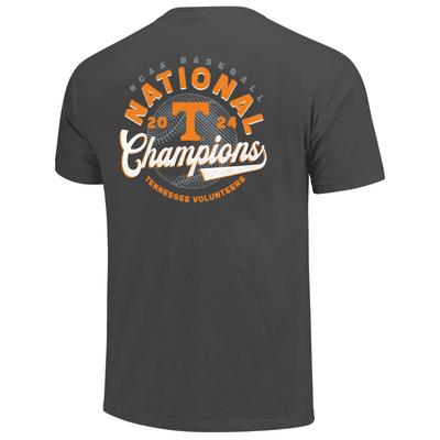 Tennessee Image One 2024 NCAA College World Series Nat Champs Baseball Overlay Comfort Colors Tee