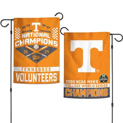 Tennessee 2024 NCAA College World Series Nat Champ 12 x 18 Garden Flag