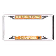  Tennessee 2024 Ncaa College World Series Nat Champ License Plate Frame