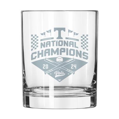 Tennessee 2024 NCAA College World Series Nat 14oz Rocks Glass