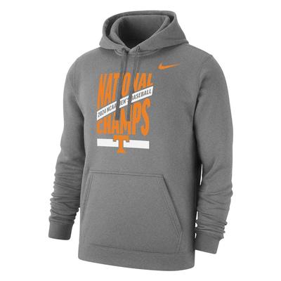 Tennessee Nike 2024 NCAA College World Series Nat Champs Men's Club Hoodie