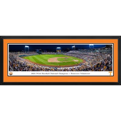 Tennessee 2024 College World Series National Champs Deluxe Frame 18