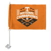  Tennessee 2024 Ncaa College World Series Nat Car Flag