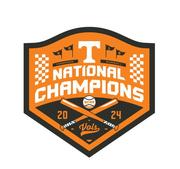  Tennessee 2024 Ncaa Baseball National Champions Shield Acrylic Logo - 16 