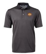  Tennessee Cutter & Buck 2024 Ncaa Cws National Champs Men's Big & Tall Virtue Eco Micro Stripe Polo