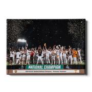  Tennessee 2024 Ncaa Baseball Champions College Wall Art Canvas- Baseball Team