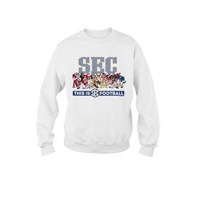 SEC Illustrations 16 Comfort Colors Crew