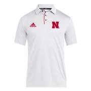  Nebraska Adidas Sideline Polo