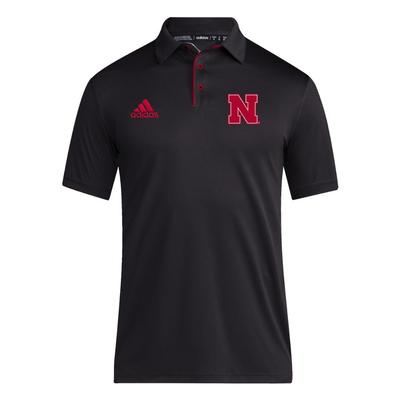 Nebraska Adidas Sideline Polo