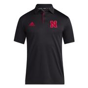  Nebraska Adidas Sideline Polo