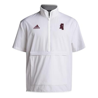 Mississippi State Adidas Sideline 1/4 Zip Pullover