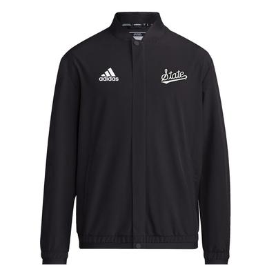 Mississippi State Adidas Sideline Full Zip Woven Jacket