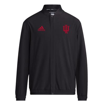 Indiana Adidas Sideline Full Zip Woven Jacket