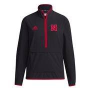  Nebraska Adidas Women's 1/4 Zip Pullover