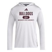  Mississippi State Adidas Training Hooded Tee