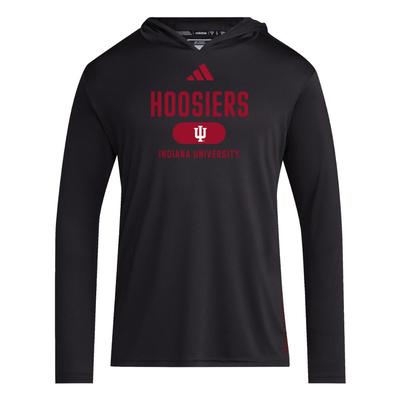 Indiana Adidas Training Hooded Tee