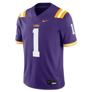  Lsu Nike # 1 Road Game Jersey