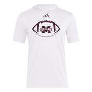  Mississippi State Adidas Strategy Hooded Tee