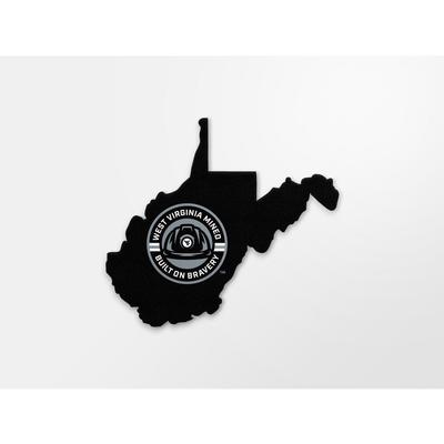 West Virginia Built on Bravery Mined Decal