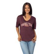  Virginia Tech Chicka- D Vintage Arc V- Happy Jersey