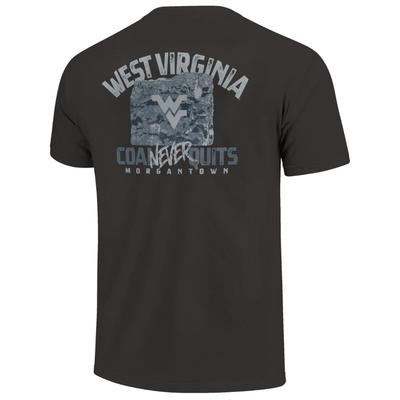 West Virginia Image One Arch Coal Never Quits Comfort Colors Tee