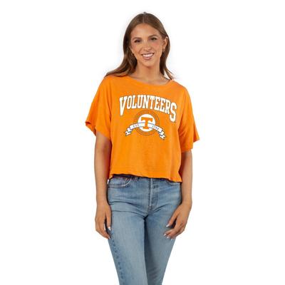 Tennessee Chicka-D Dorm Room Sunshine Cropped Tee