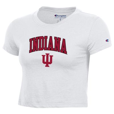 Indiana Champion Women's Core Baby Mini Arch Logo Tee