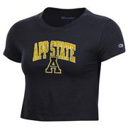  App State Champion Women's Core Baby Mini Arch Logo Tee