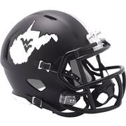  West Virginia Riddell Built On Bravery Mini Speed Helmet