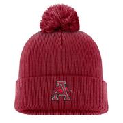  Arkansas Vault Nike Solid Peak Pom Beanie