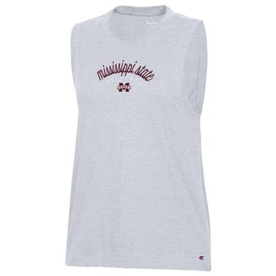 Mississippi State Champion Women's Core Muscle Script Arch Tank Top