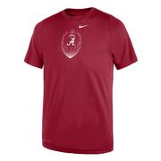  Alabama Nike Toddler Legend Football Tee