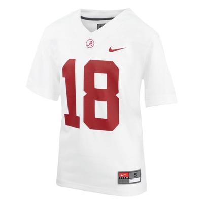 Alabama Nike YOUTH Replica #18 Jersey