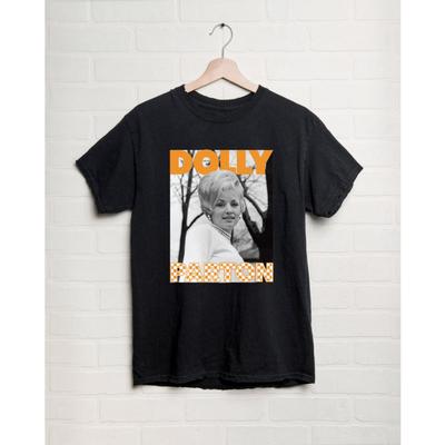 Tennessee LivyLu Dolly Parton Checkerboard Thrifted Tee
