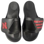  Nebraska Adidas Alphabounce Slides