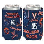  Virginia Wincraft 12oz Scatterprint Can Cooler