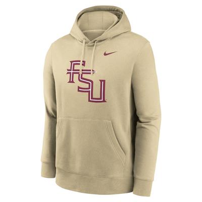 Florida State Nike Alt Logo Club Fleece Hoodie GOLD