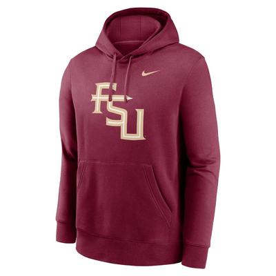 Florida State Nike Alt Logo Club Fleece Hoodie