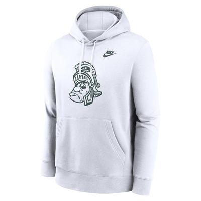 Michigan State Nike Legacy Logo Club Fleece Hoodie