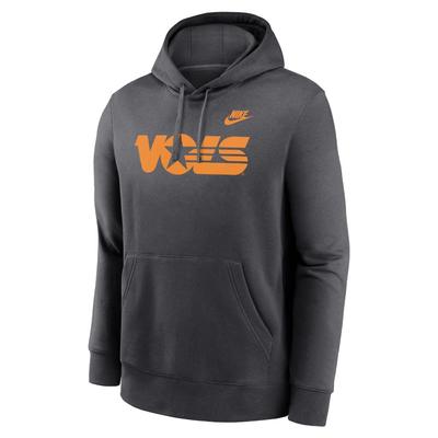 Tennessee Nike Legacy Logo Club Fleece Hoodie