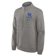  Kentucky Nike 1/2 Zip Pullover Club Fleece