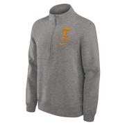  Tennessee Nike 1/2 Zip Pullover Club Fleece