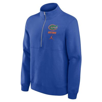 Florida Jordan Brand 1/2 Zip Pullover Club Fleece